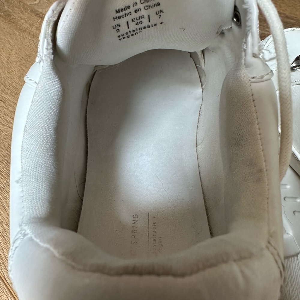 Chunky white platform sneakers - Picture 4 of 8